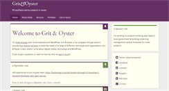 Desktop Screenshot of grit-oyster.co.uk